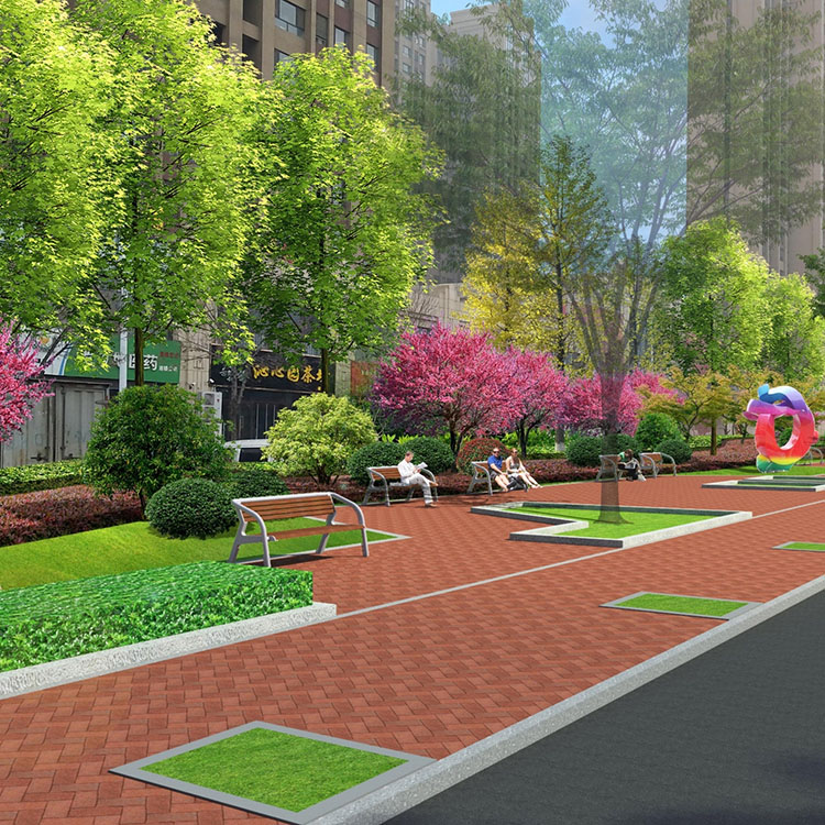 濟寧老運河以北路網(wǎng)綠化廊道