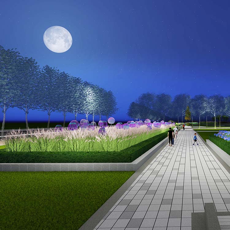 濟寧高新區(qū)柳行三角綠地